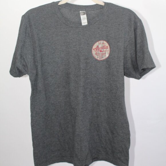 Men's Austin Texas Gray Top Size Small - Picture 1 of 4